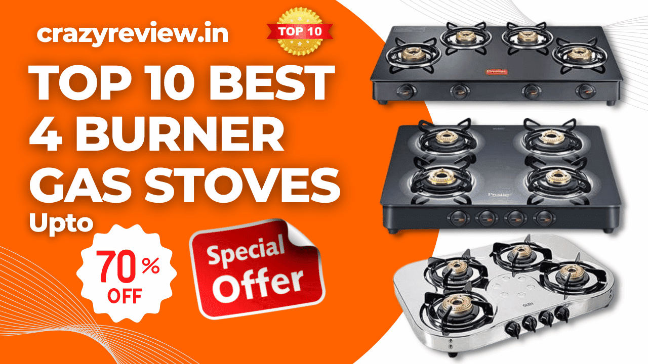 Top 10 Best 4 Burner Gas Stove In India Review 2023